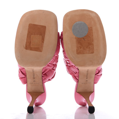 Bottega Veneta Nappa Intreccio The Board Platform Mule Sandals 41 Pink 5 of 8