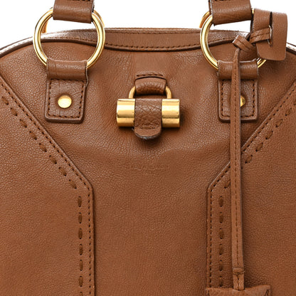 Saint Laurent Calfskin Medium Muse Tan 8 of 15