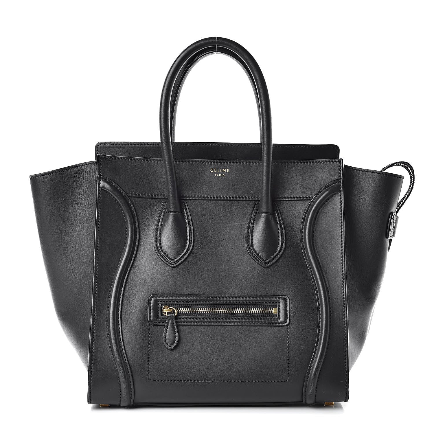 Celine Smooth Calfskin Mini Luggage Black 1 of 23