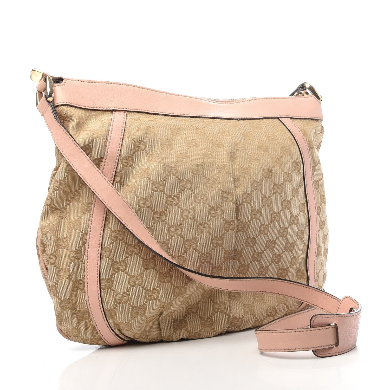 Gucci Monogram Large D Gold Ring Messenger Pink 3 of 9