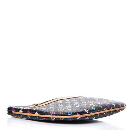 Louis Vuitton Monogram Multicolor Pochette Plate GM Black 4 of 10