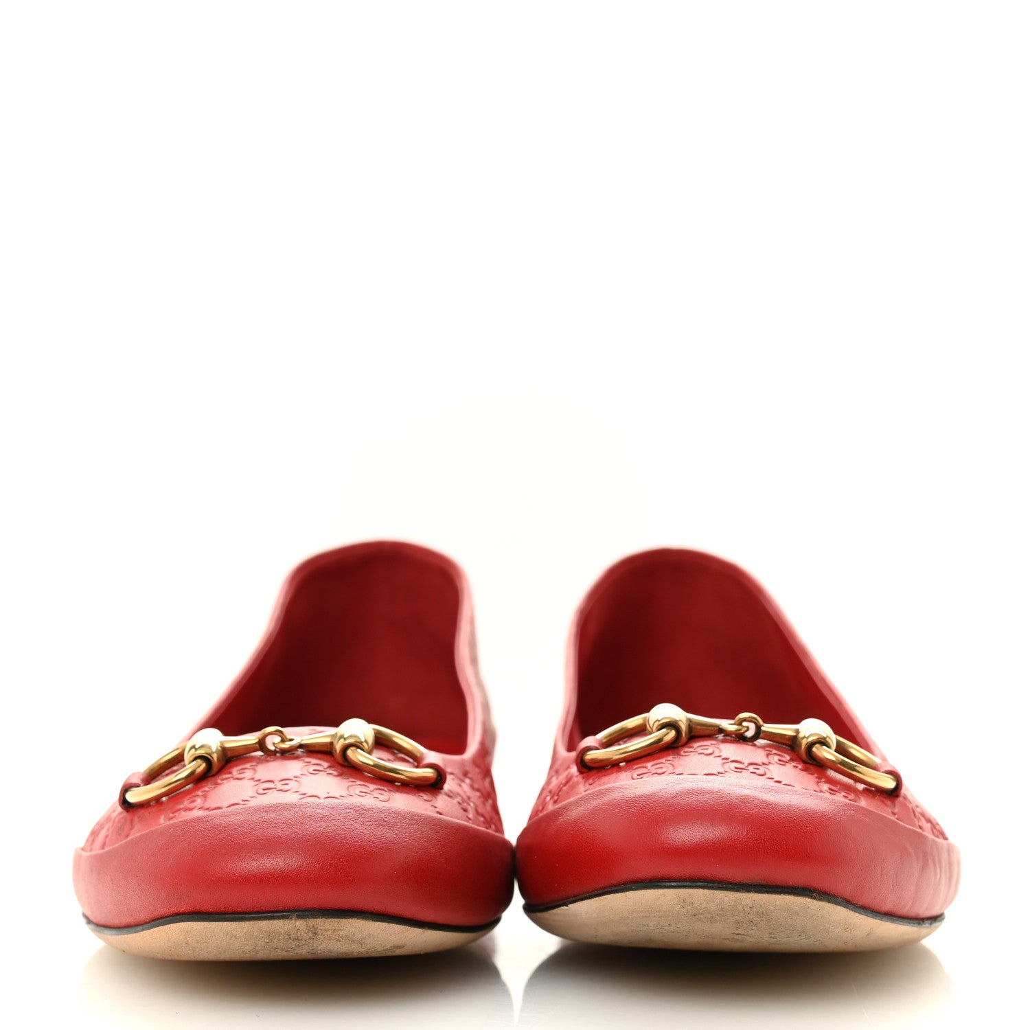 Gucci Microguccissima Flats 39 Hibiscus Red 3 of 10