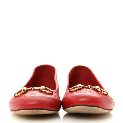 Gucci Microguccissima Flats 39 Hibiscus Red 3 of 10