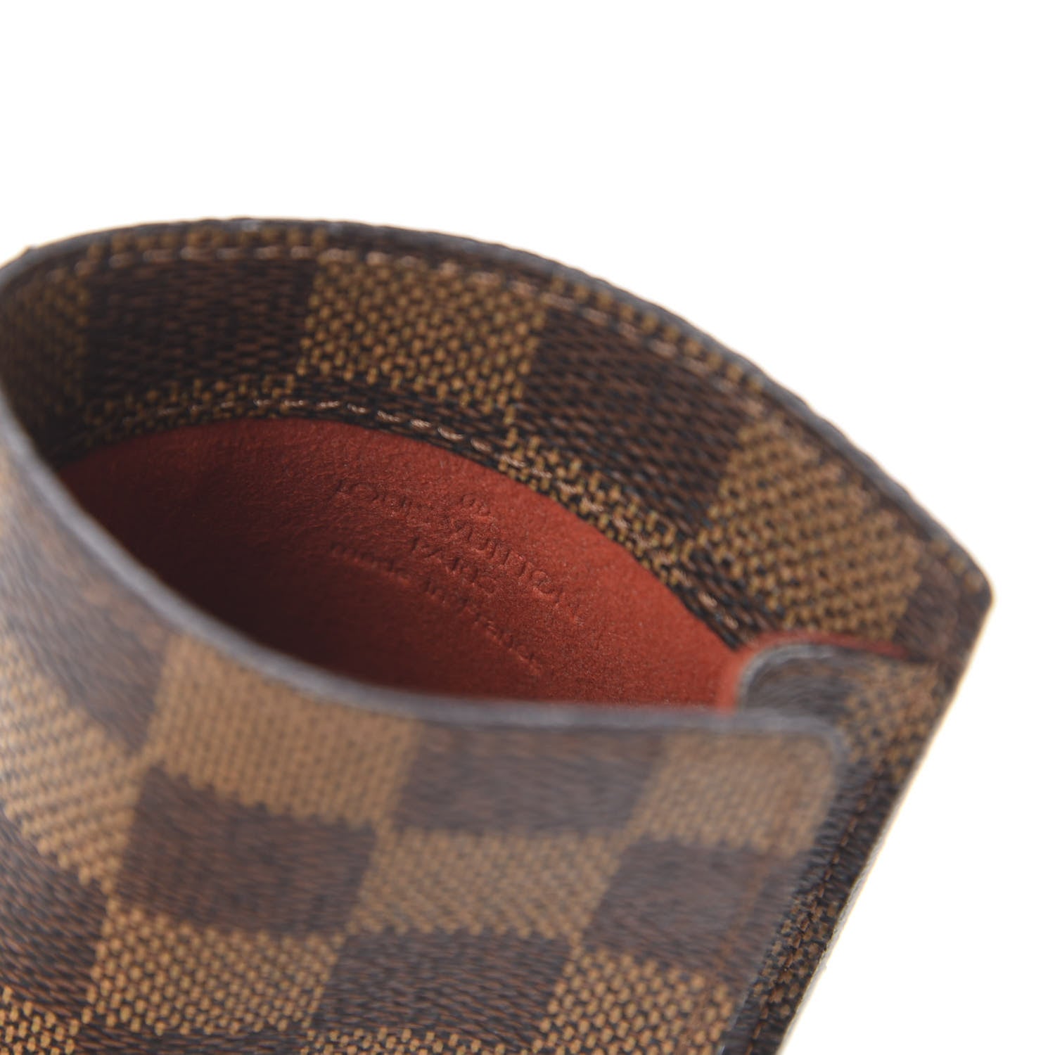 Louis Vuitton Damier Ebene Sunglasses Case 5 of 5