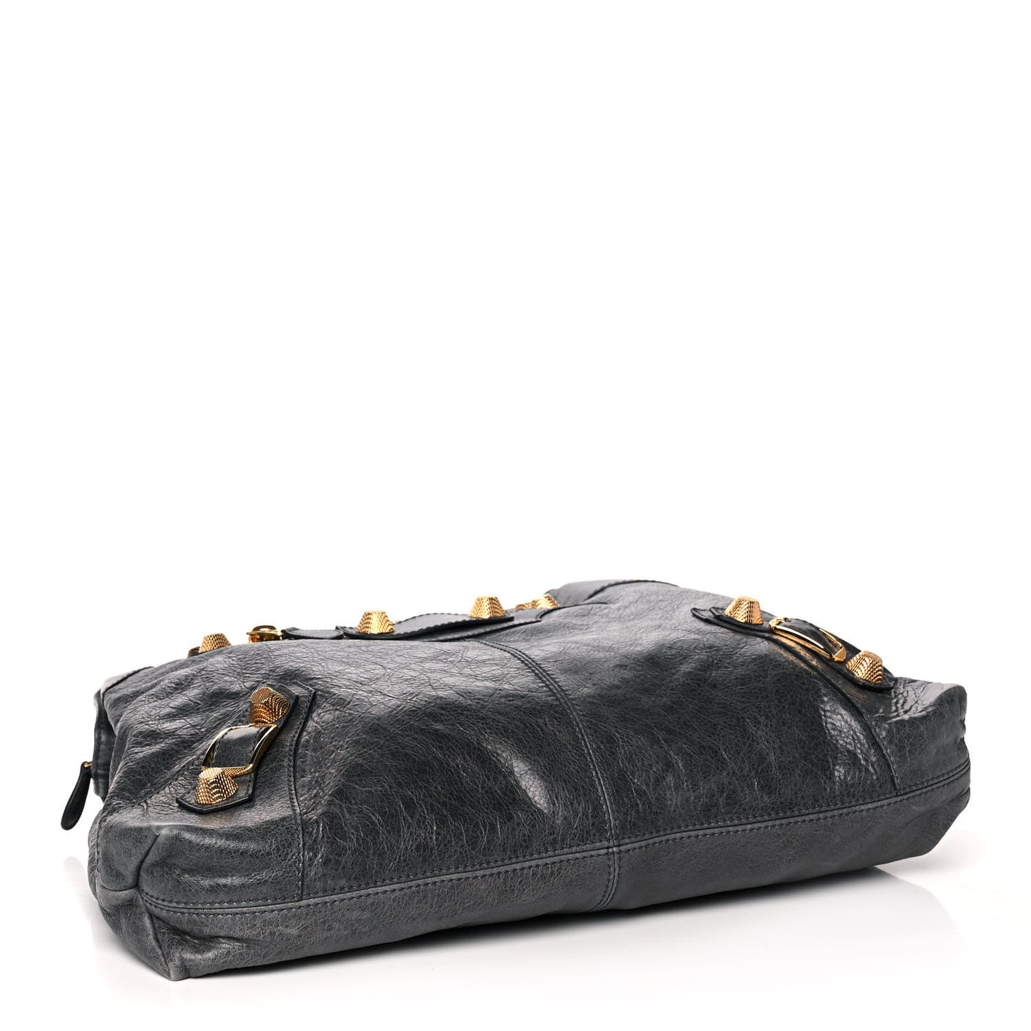 Agneau Giant 21 Gold Hardware Brief Anthracite