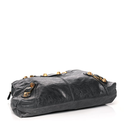 Balenciaga Agneau Giant 21 Gold Hardware Brief Anthracite 4 of 12
