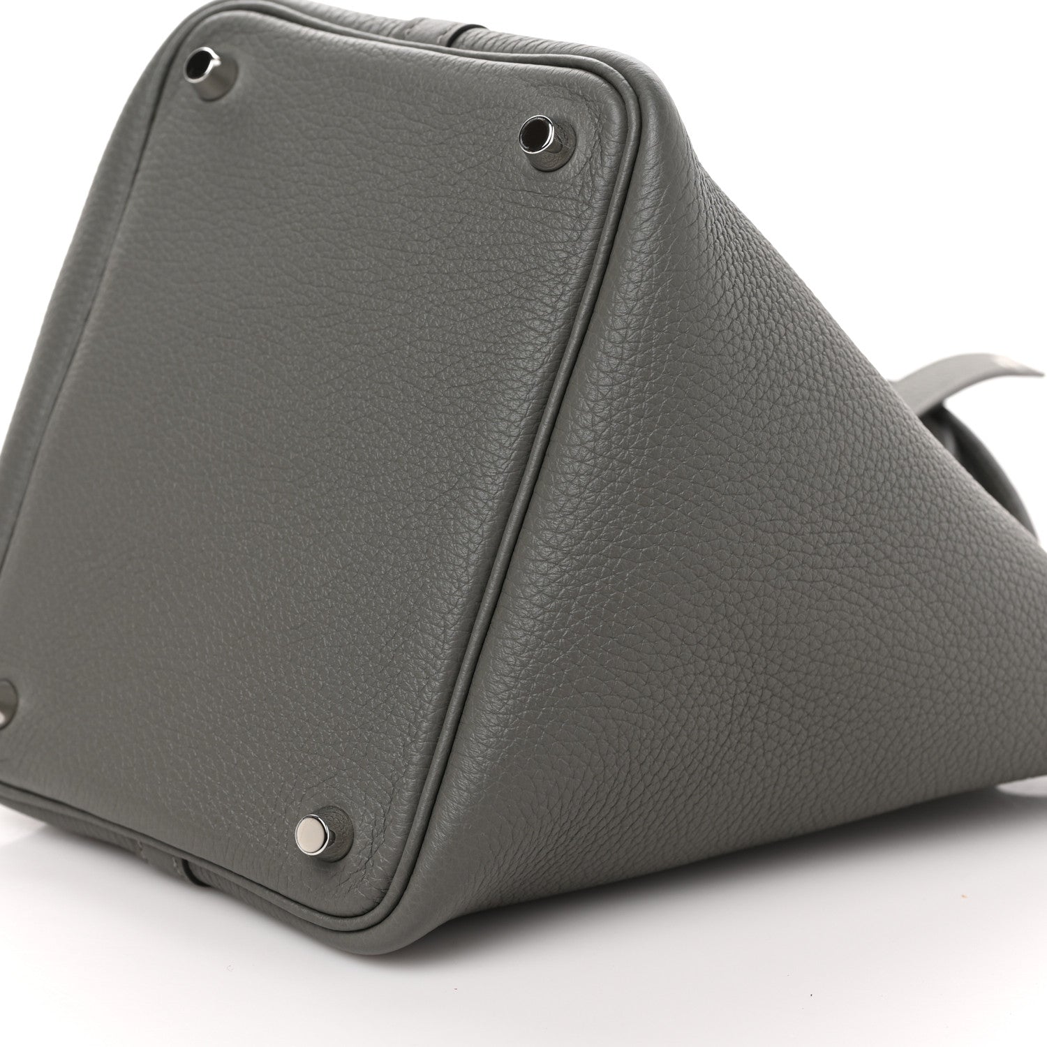 Hermes Taurillon Clemence Picotin Lock 18 PM Etain 9 of 9