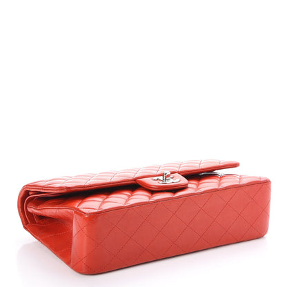 Chanel Lambskin Quilted Medium Double Flap Red 5 of 8