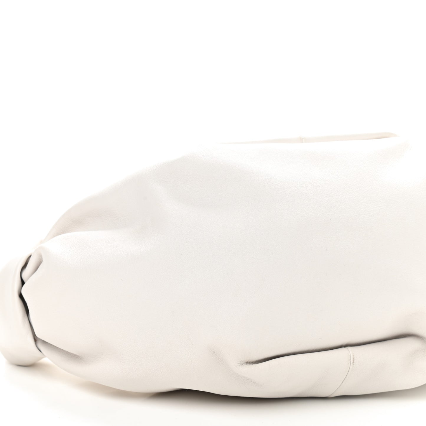 Calfskin Mini Double Knot Bag White