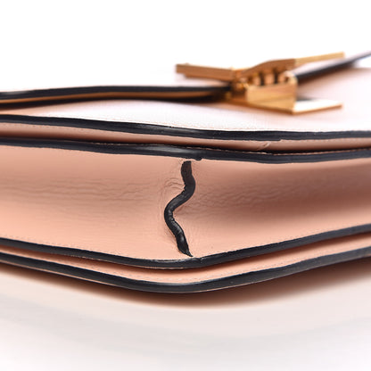 Celine Shiny Goatskin Medium Classic Box Flap Bag Blush 9 of 11