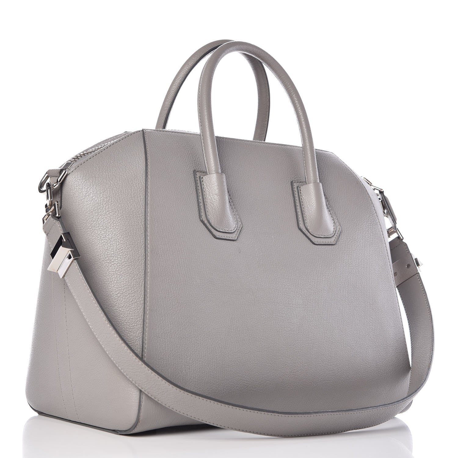 Givenchy Sugar Goatskin Medium Antigona Pearl Grey 3 of 18