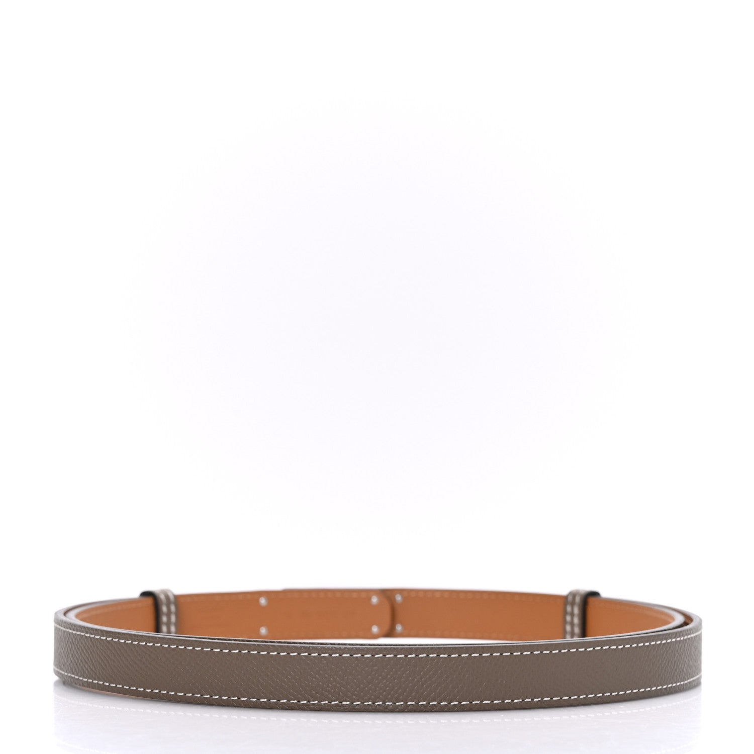 Hermes Epsom Kelly Belt Etoupe 2 of 5