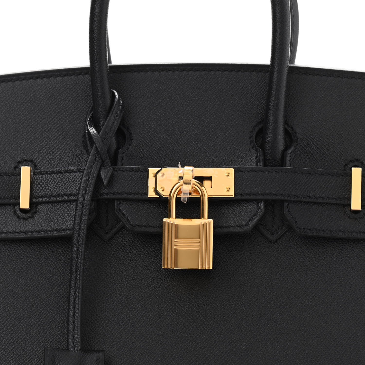 Hermes Madame Calfskin Birkin Sellier 25 Black 8 of 11