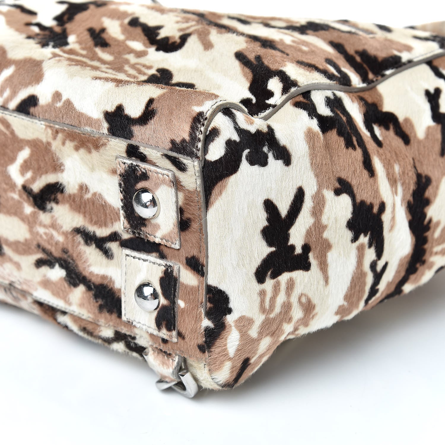 Mulberry Calf Hair Camo Cara Delevingne Mini Backpack Beige 10 of 13