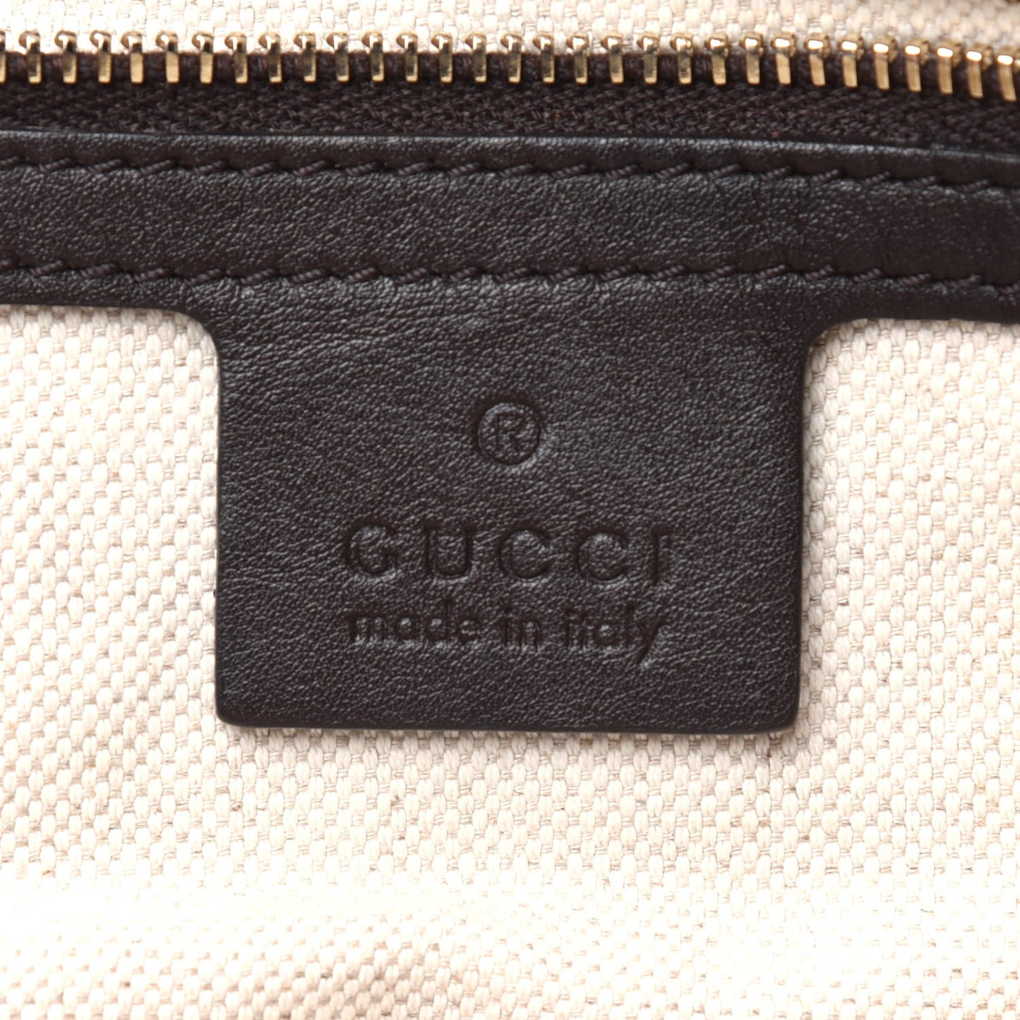 Guccissima Medium Bree Shoulder Bag Chocolate