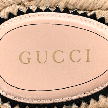 Gucci Canvas Interlocking G Damita Espadrille Sandals 42 Wild Rose 7 of 12