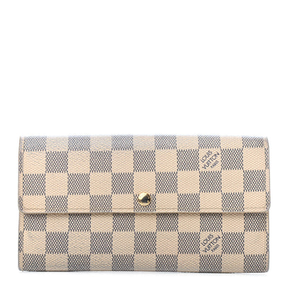 Louis Vuitton Damier Azur Sarah Wallet 1 of 12