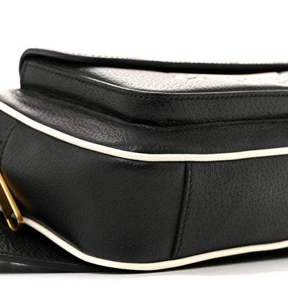 Gucci X ADIDAS Textured Dollar Calfskin Belt Bag Black 9 of 10