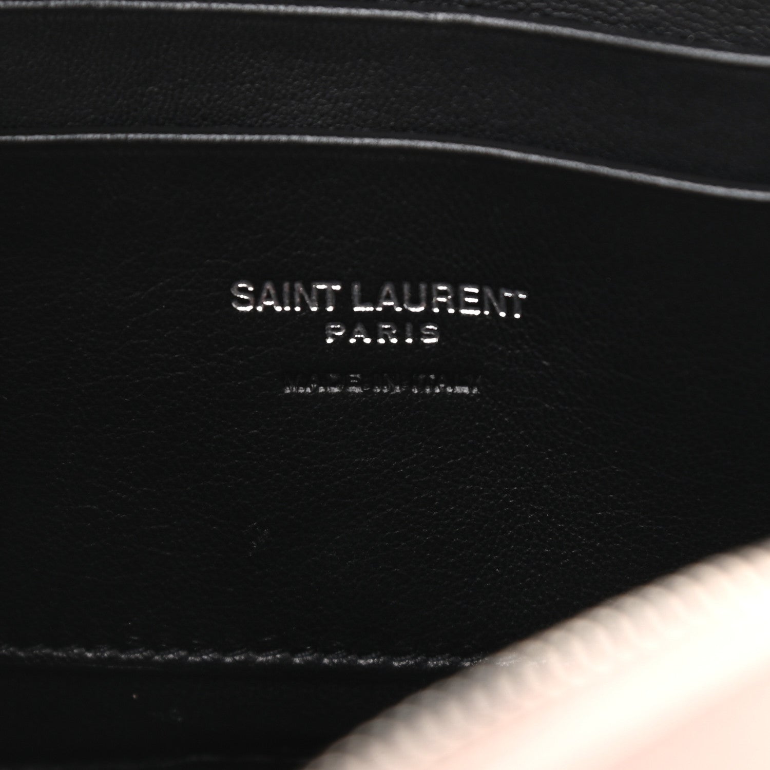 Saint Laurent Grain De Poudre Matelasse Monogram Mini Lou Camera Bag Marble Pink 6 of 9