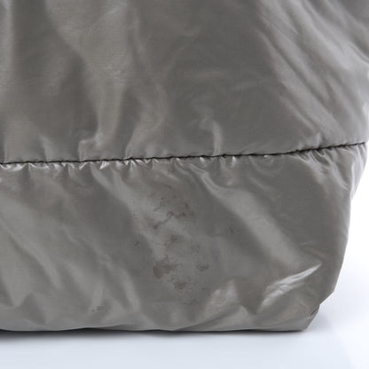 Chanel Nylon Quilted Medium Coco Cocoon Reversible Tote Grey 14 of 16