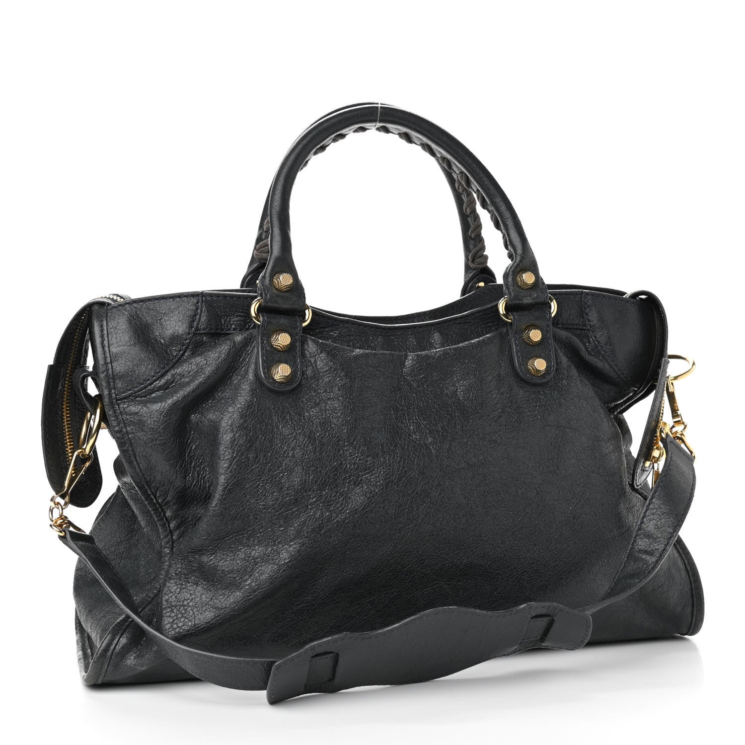 Balenciaga Agneau Giant 12 Gold Hardware City Anthracite 2 of 11