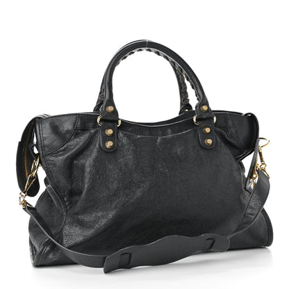 Balenciaga Agneau Giant 12 Gold Hardware City Anthracite 2 of 11