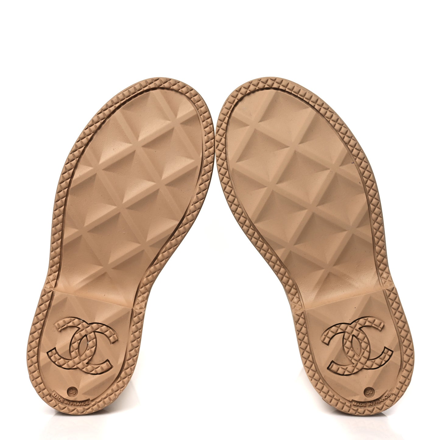 Caoutchouk CC High Boots 36 Beige