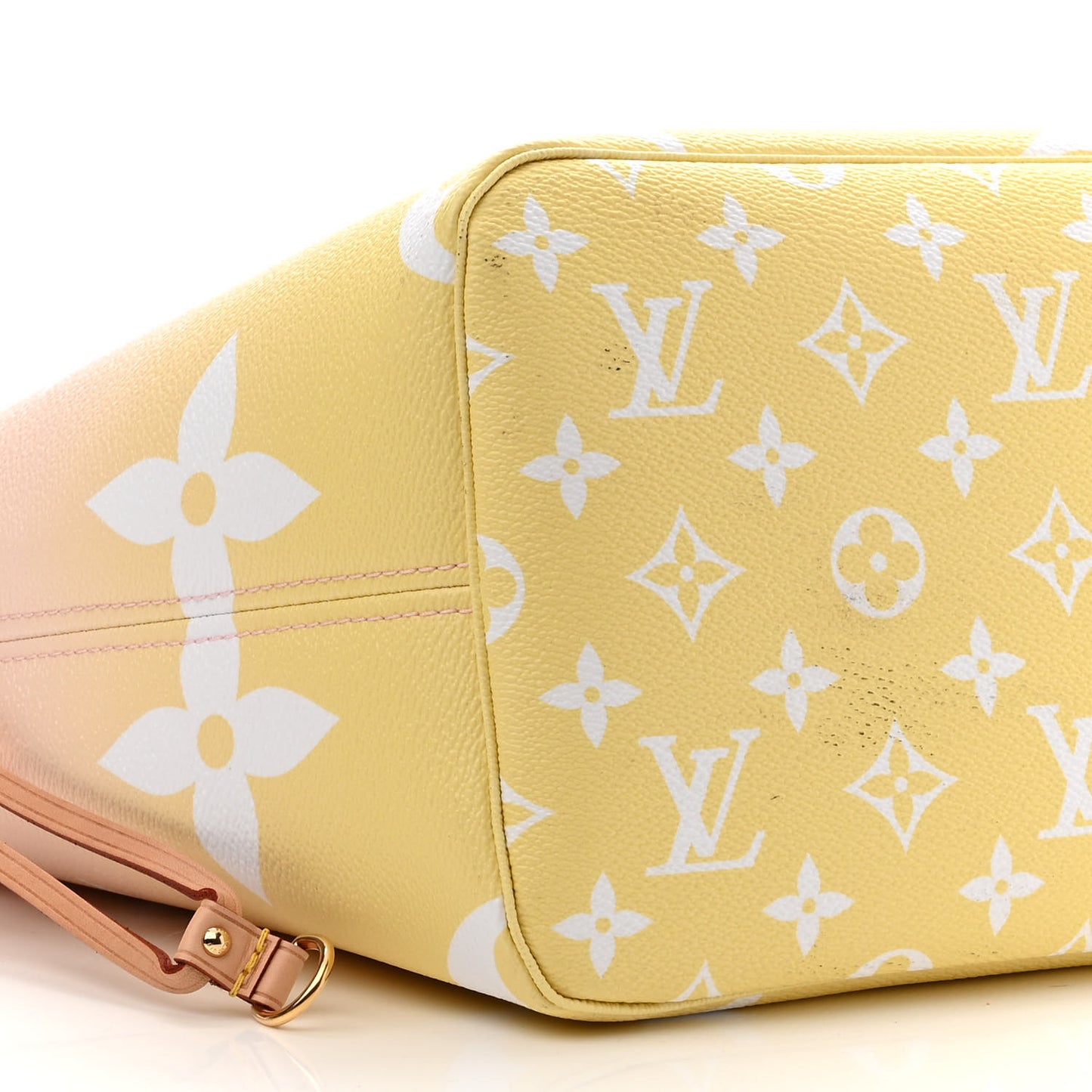 Monogram Giant By The Pool Neverfull MM Light Pink