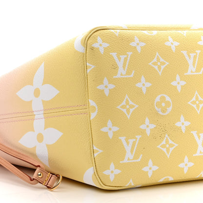 Louis Vuitton Monogram Giant By The Pool Neverfull MM Light Pink 9 of 13