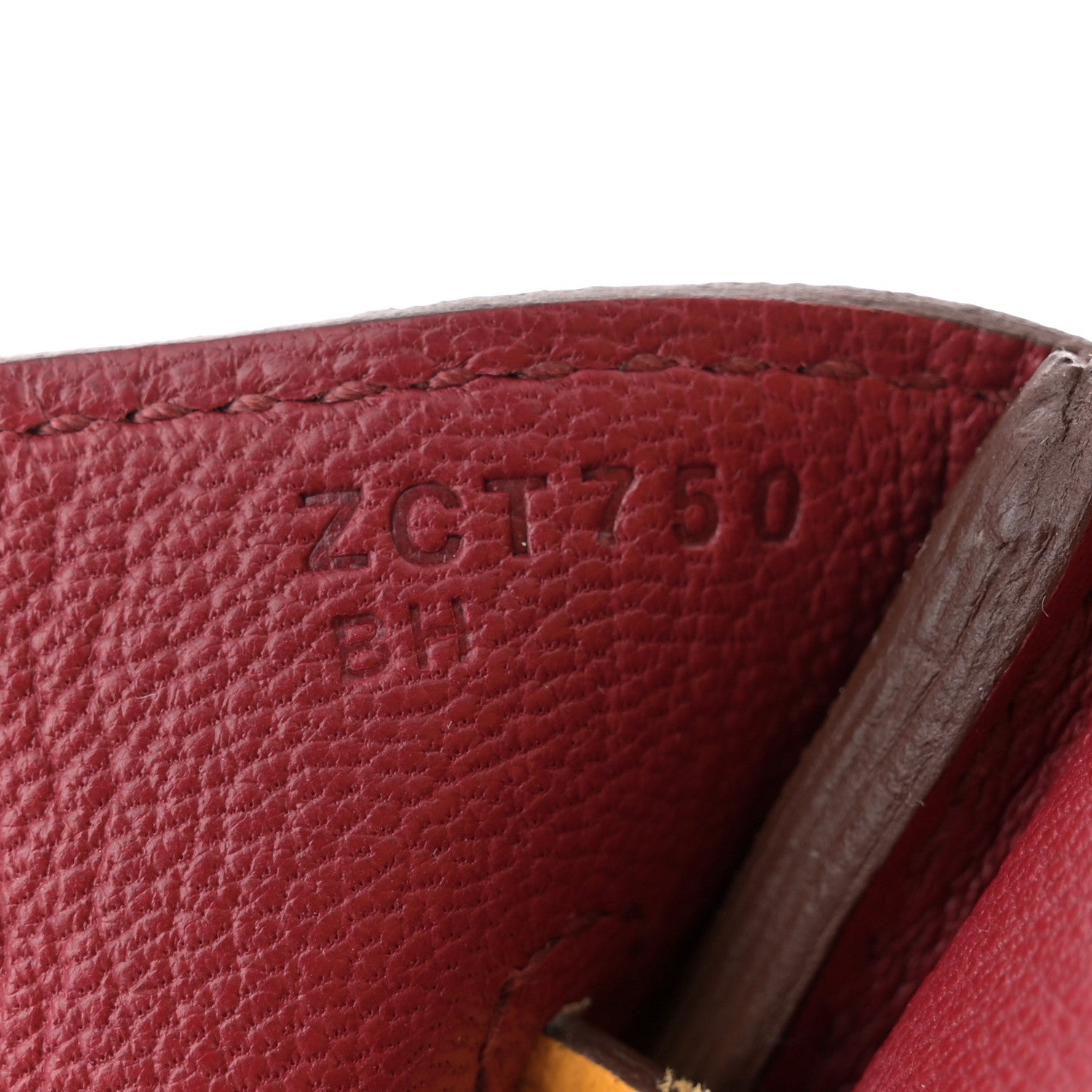 Hermes Togo Horseshoe Birkin 30 Jaune Ambre Rubis 7 of 11