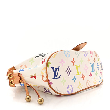 Louis Vuitton Monogram Multicolor Theda GM White 4 of 9