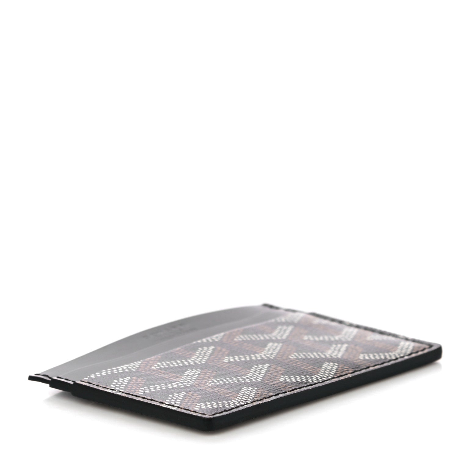 Goyard Goyardine Saint Sulpice Card Holder Black 4 of 9