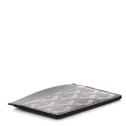 Goyard Goyardine Saint Sulpice Card Holder Black 4 of 9