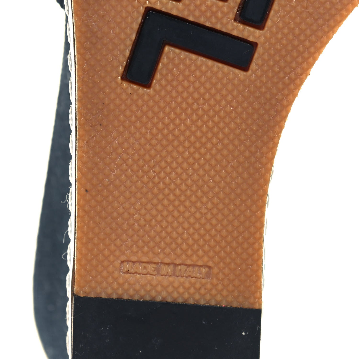 Chanel Canvas Camellia Wedge Sandals 38.5 Navy 6 of 10