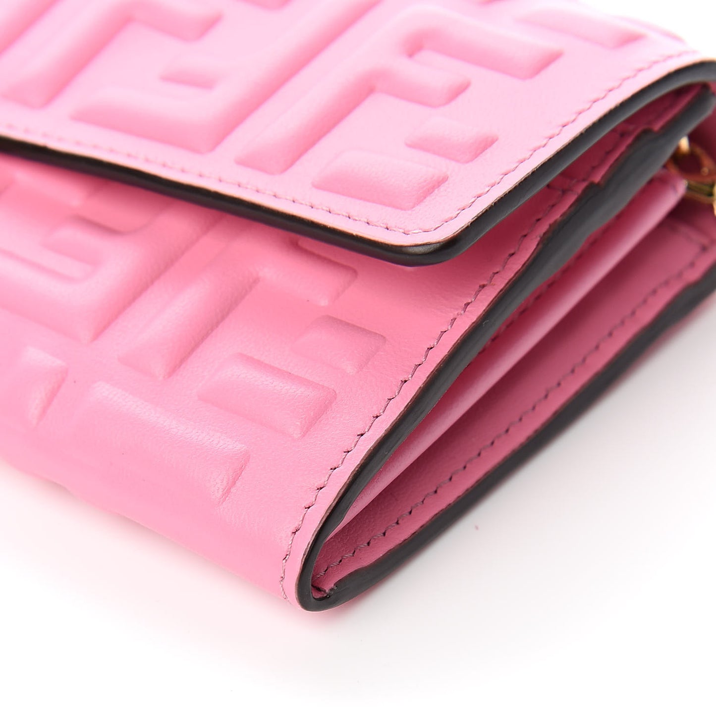 Nappa Matisse FF Embossed Continental Wallet On Chain Lollypop