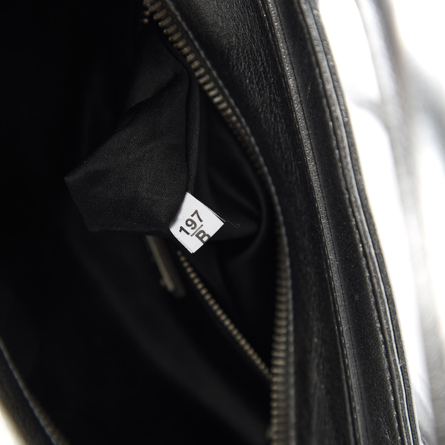 Miu Miu Metallic Nappa Matelasse Biker Tote Chromo 10 of 11