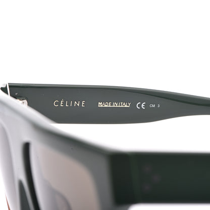 Celine Shadow Sunglasses CL 41026/S Green 6 of 7