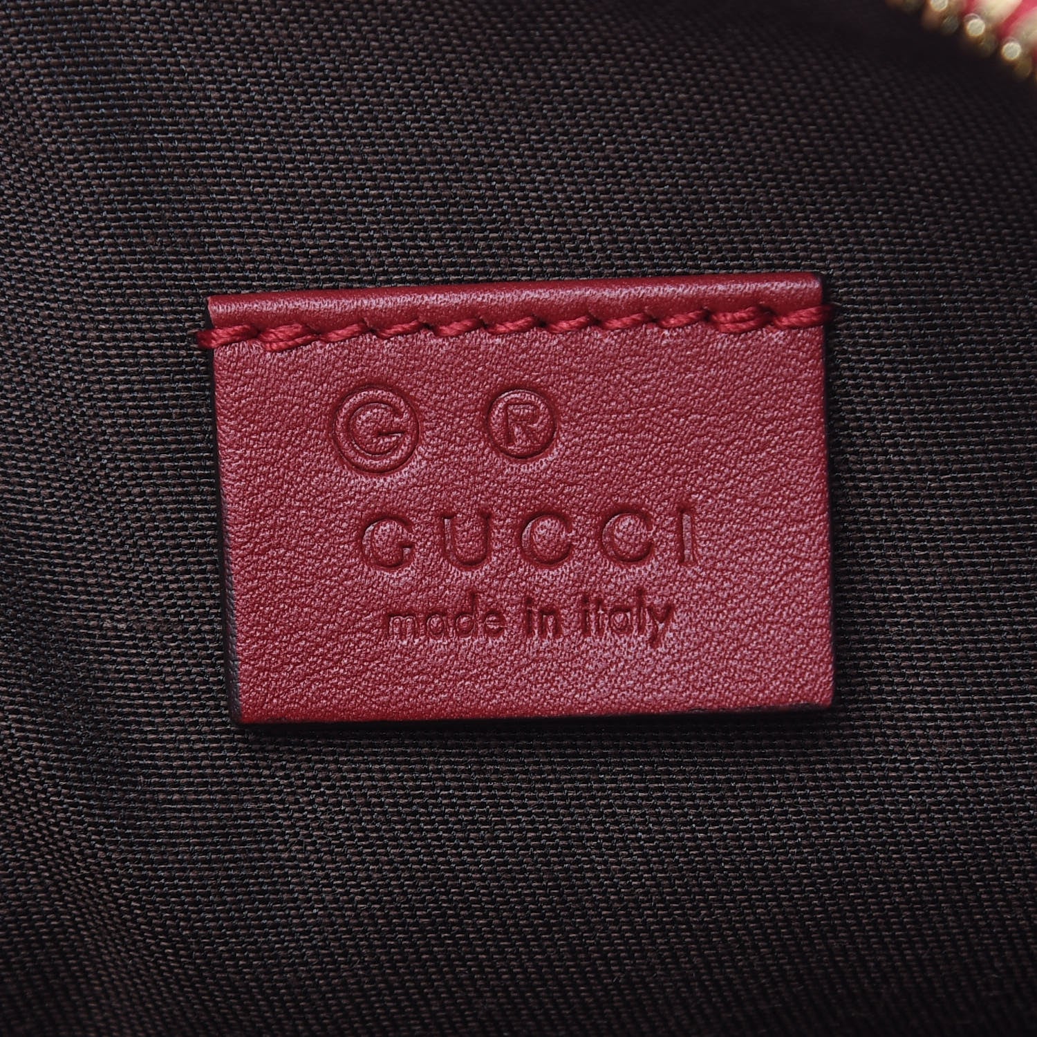Gucci Microguccissima GG Cosmetic Case Red 6 of 11
