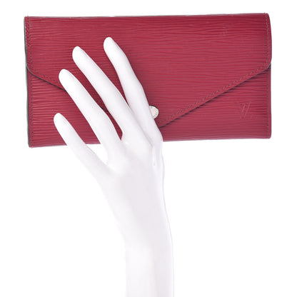 Louis Vuitton Epi Josephine Wallet Fuchsia 2 of 8