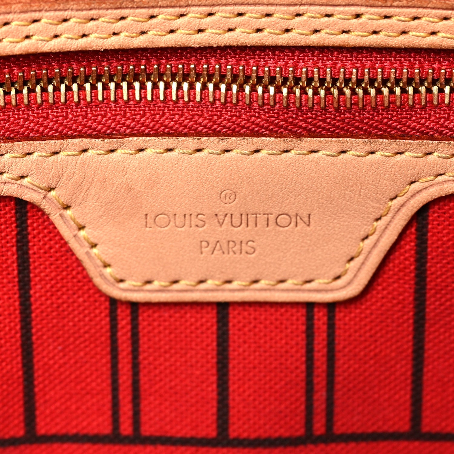 Louis Vuitton Monogram Neo Neverfull MM Cherry 7 of 10