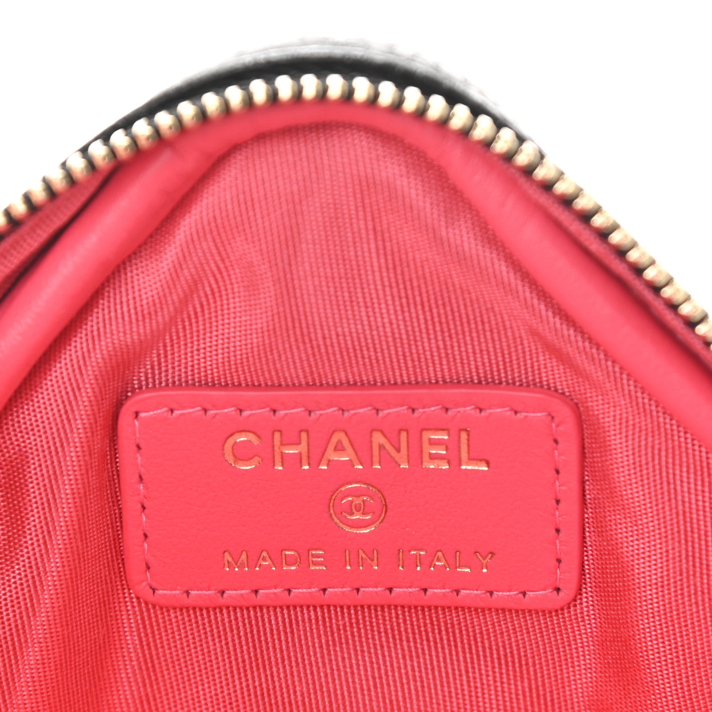 Caviar Quilted Coin Purse Belt Bag Black