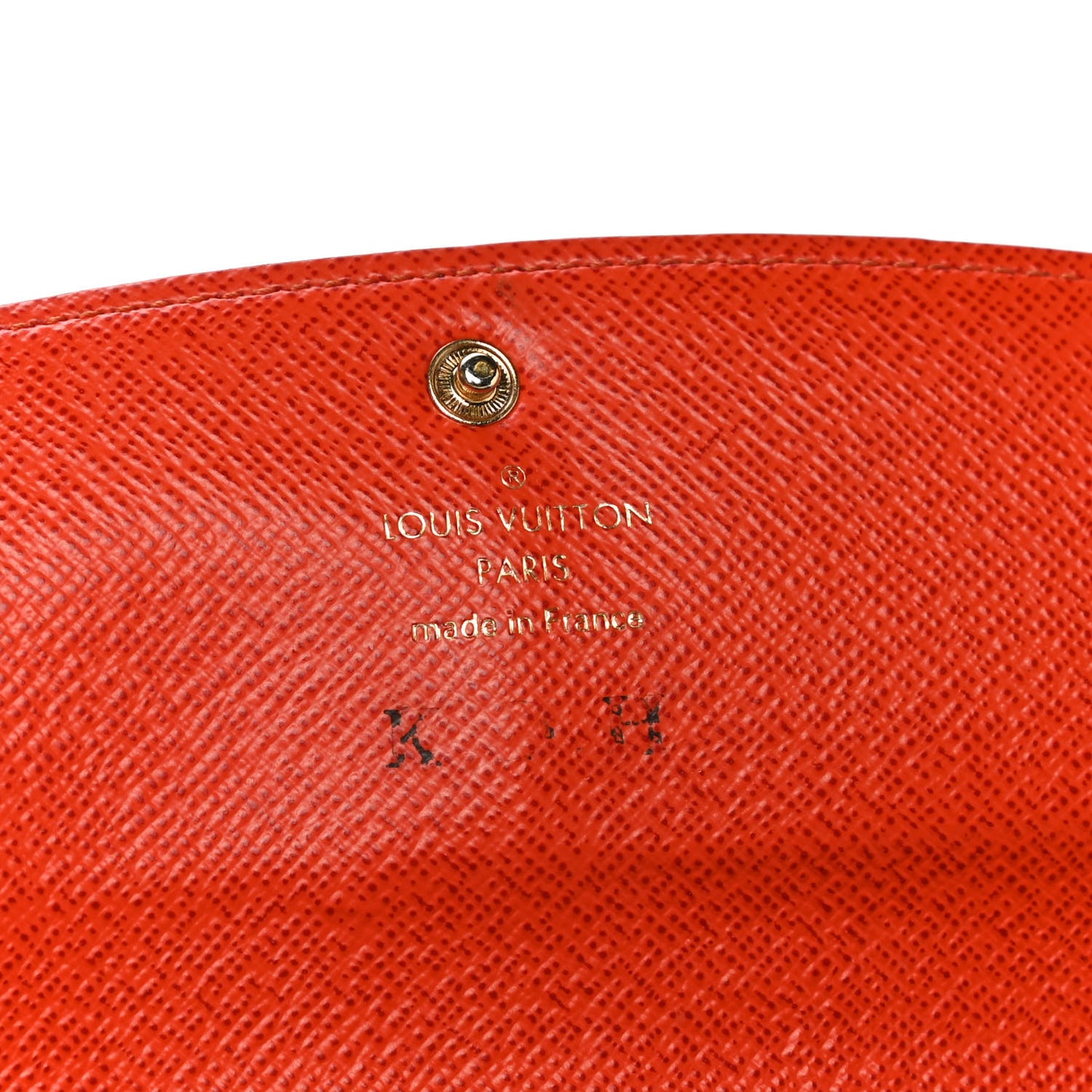 Monogram Emilie Wallet Piment