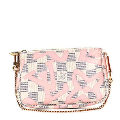 Louis Vuitton Damier Azur Tahitienne Mini Pochette Accessories 1 of 6