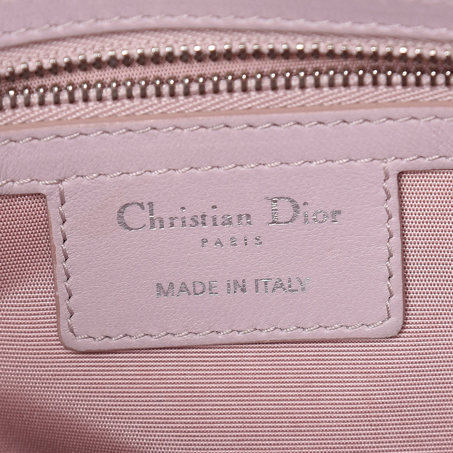 Christian Dior Lambskin Cannage Medium Granville Tote Pink 12 of 28