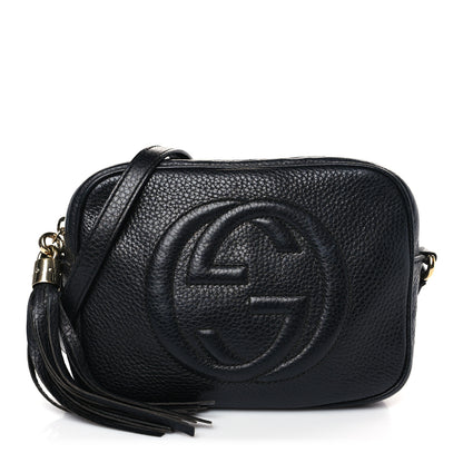 Gucci Pebbled Calfskin Small Soho Disco Bag Black 1 of 13