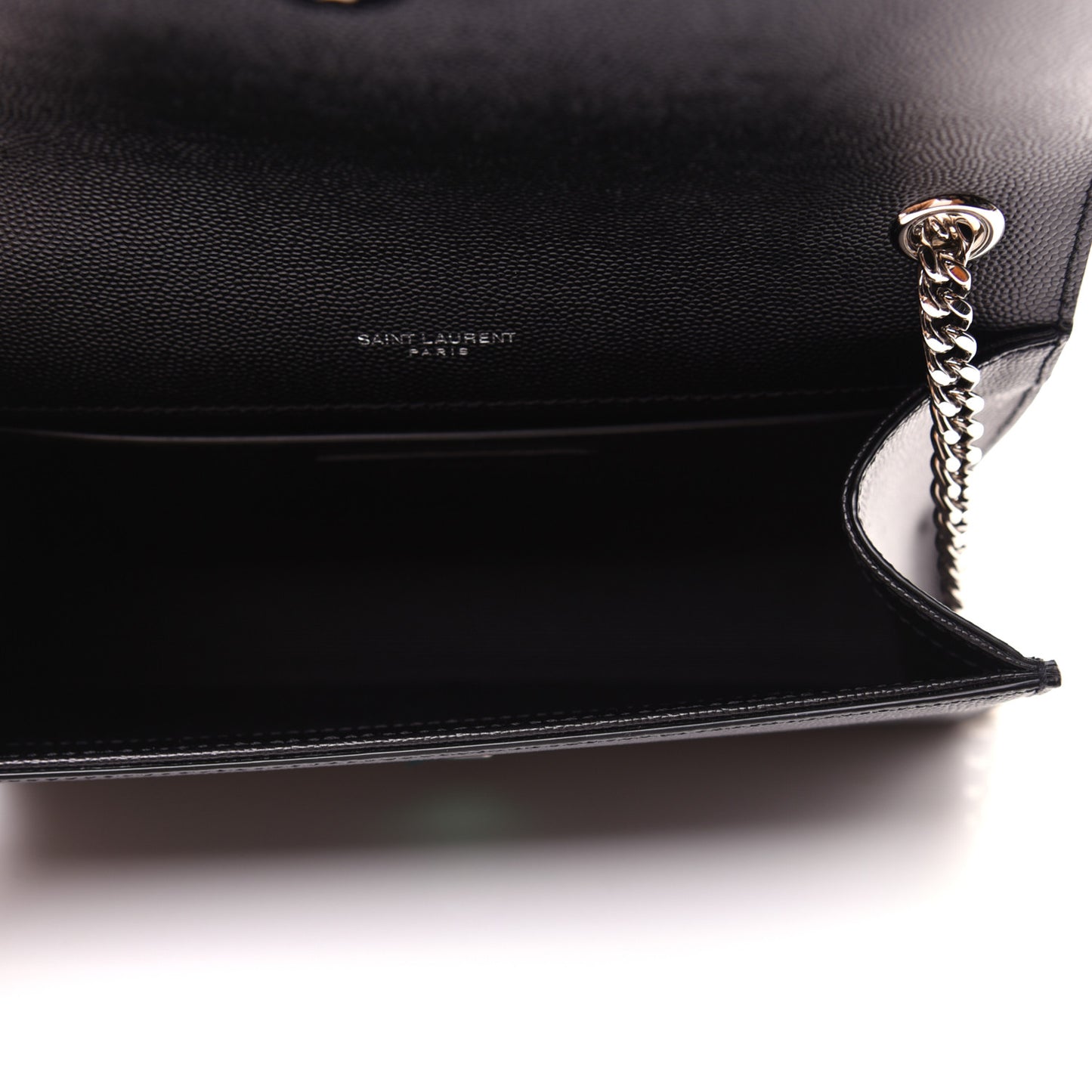 Grain De Poudre Small Monogram Kate Satchel Black