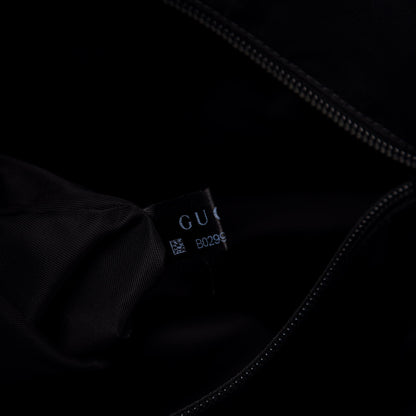Gucci GG Supreme Monogram Web Messenger Bag Black 8 of 11