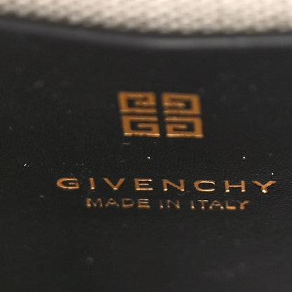 Givenchy Canvas Woven Embroidered Small 4G Bag With Chain Black 6 of 8