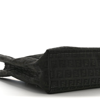 Fendi Zucchino Vitello Tote Black 9 of 14