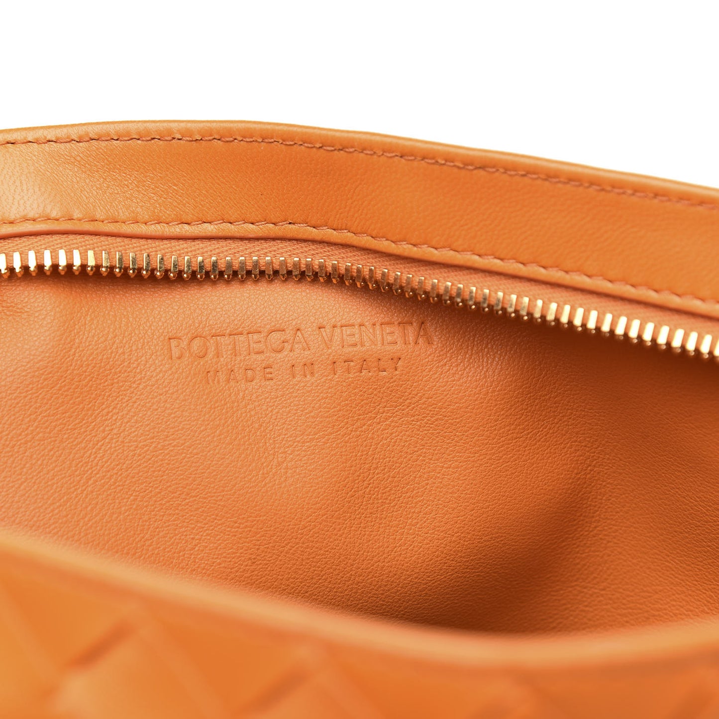Nappa Intrecciato BV Twist Orange